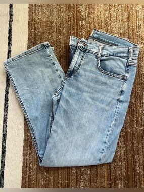 Pilcro Light Blue Straight Leg Women's Jeans